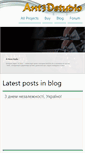 Mobile Screenshot of ant3dstudio.com